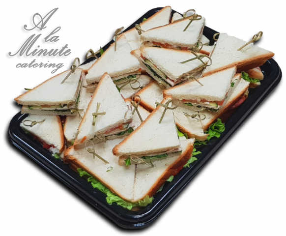 Мини-Сендвич с ветчиной и сыром (16шт.)